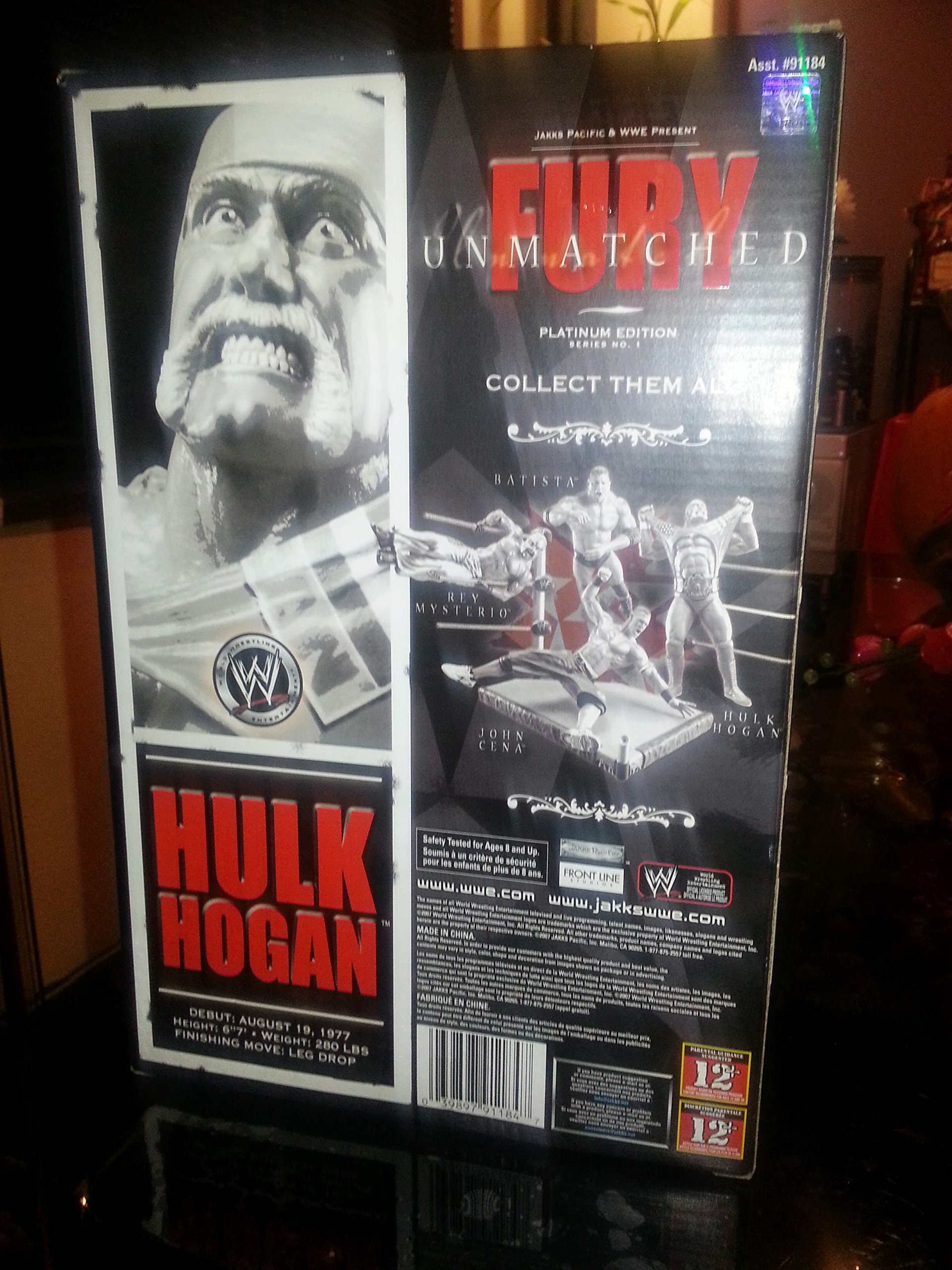 WWE Platinum Series 1 Unmatched Fury Hulk Hogan Figure : Amazon.in